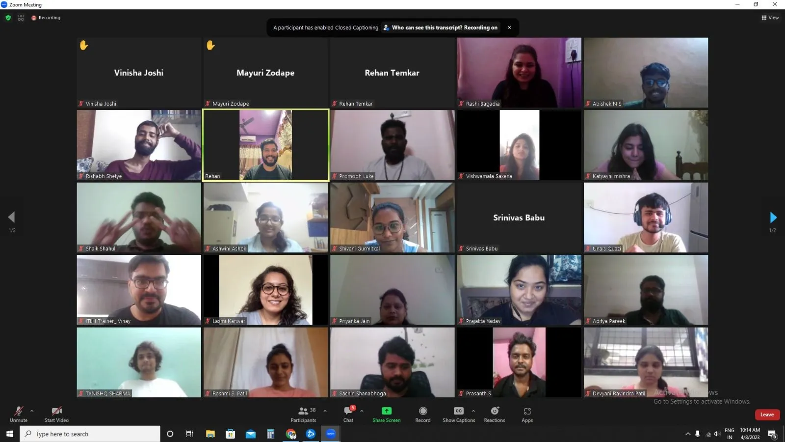 ITLH online batch
