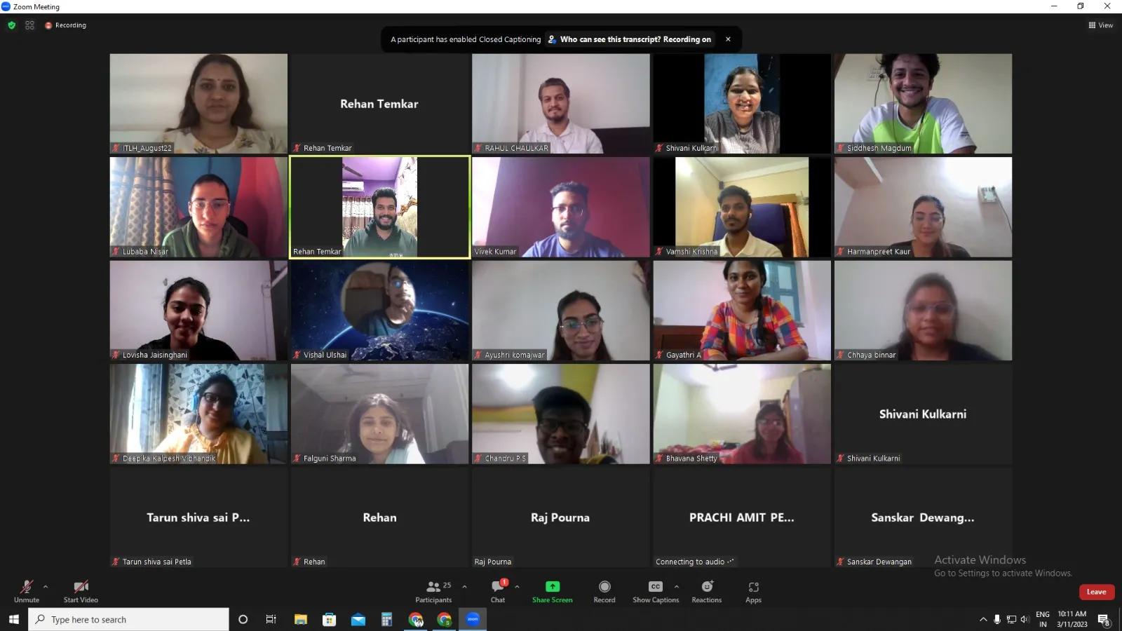 ITLH online batch