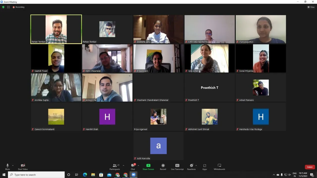 ITLH online batch